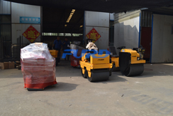 福瑞得機(jī)械手扶雙輪壓路機(jī)，手扶單輪壓路機(jī)，座駕壓路機(jī)及時(shí)包裝發(fā)貨